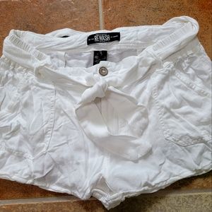 Rewash brand white shorts size S